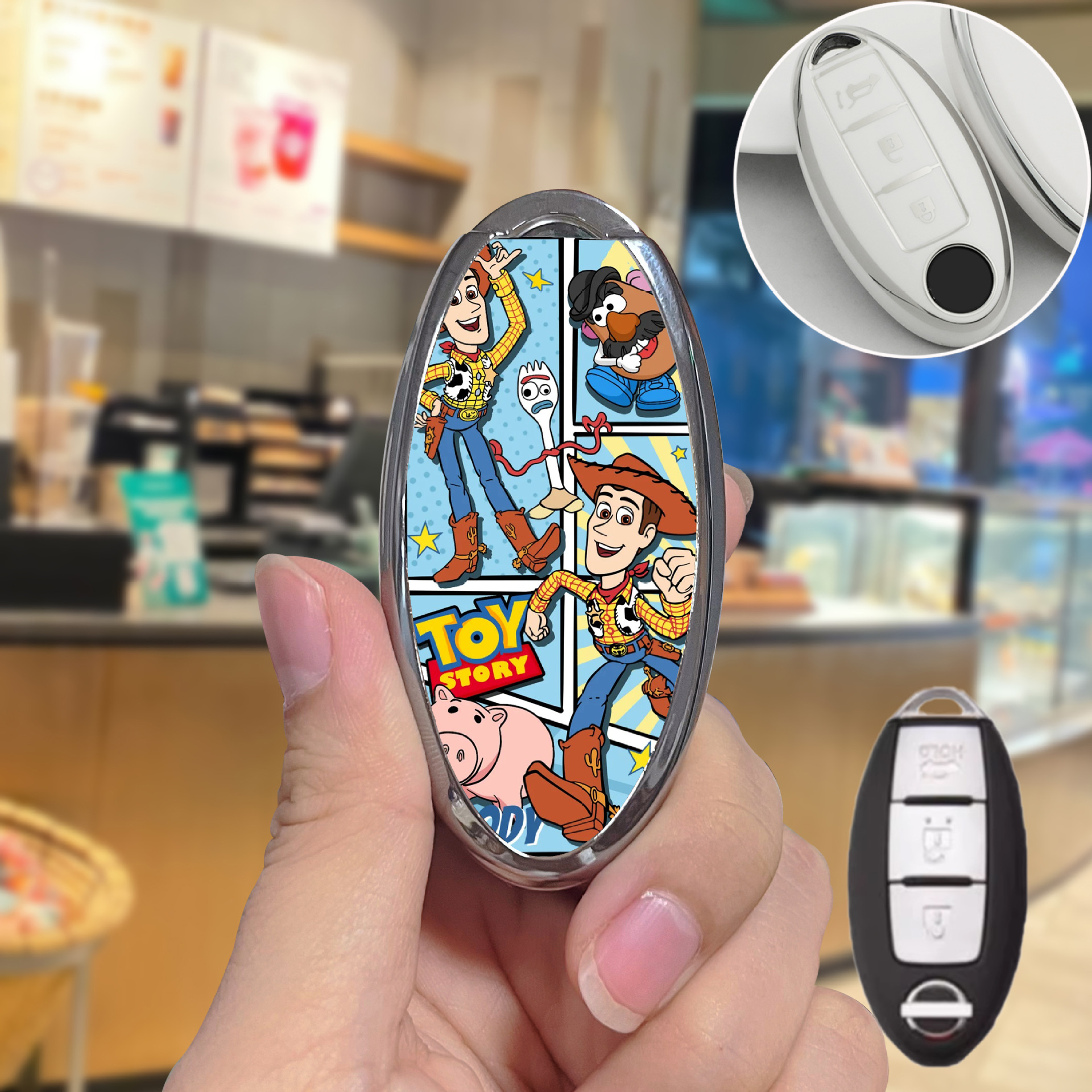 3 예비 상자 키 단면 우디