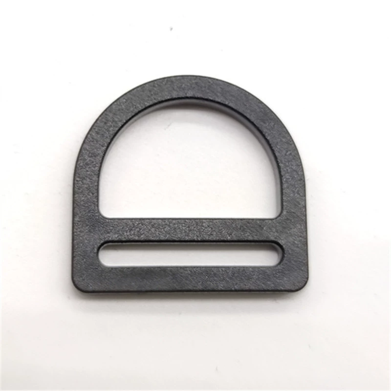 25 мм пластиковое D-образное кольцо открытый рюкзак полукруг D Пряжка школьный ремешок вторая передача круглая кость D кольцо лента Регулируемая пряжка