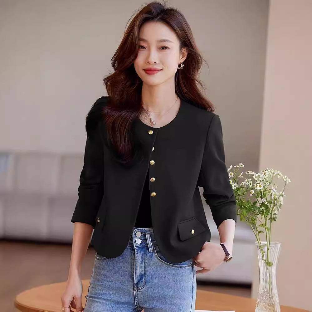 Fashion Chanel Style Short Suit Jacket 2024 Autumn and Winter New High-end Sense Elegant Socialite Small Suit Jacket for Women