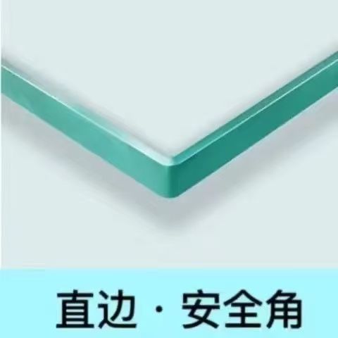 可定钢化玻璃可定桌面茶几餐桌玻璃台面可订圆形长方形异形加厚|undefined