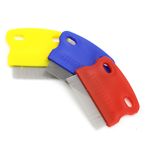 Wholesale economical pet flea comb, dog flea comb, pet comb, cat fine tooth comb, grate comb