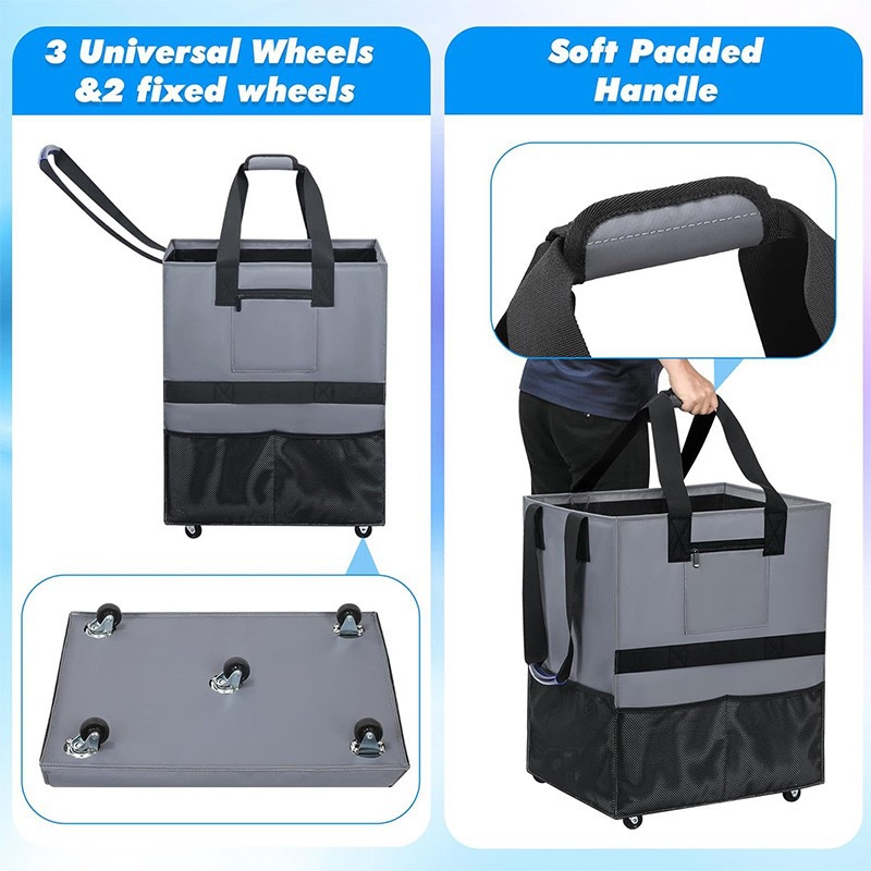Waterproof multi-use shopping bag PVC