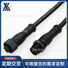 M12������ñ�������L�� 6о  LED�����ˮ�� IP67��������