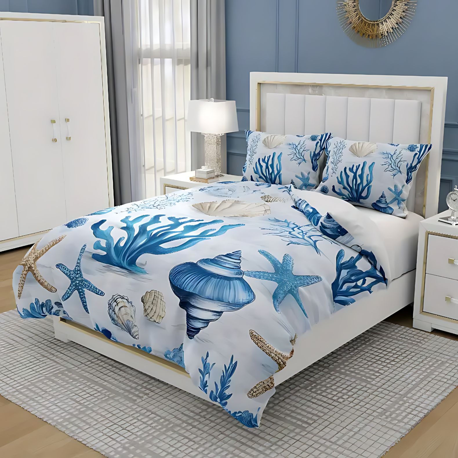 TEMU / JIT Transfronterizo Conch y Coral Moisture HD Digital Print Kit