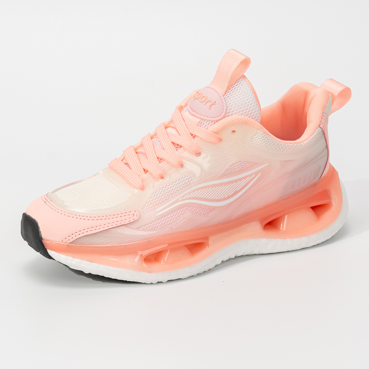 Nuevos zapatos casuales deportivos de primavera y verano, malla, transpirable, suela suave, zapatos para correr de todo fósforo, absorción de impactos, suela de palomitas de maíz súper suave e impermeable