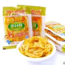 康笑    金针菇 5斤  香辣味  泡椒味  独立包装  休闲零食