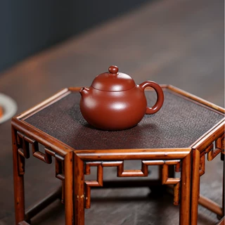 宜兴紫砂壶原矿大红袍小容量文旦壶家用功夫泡茶壶茶具批发代发