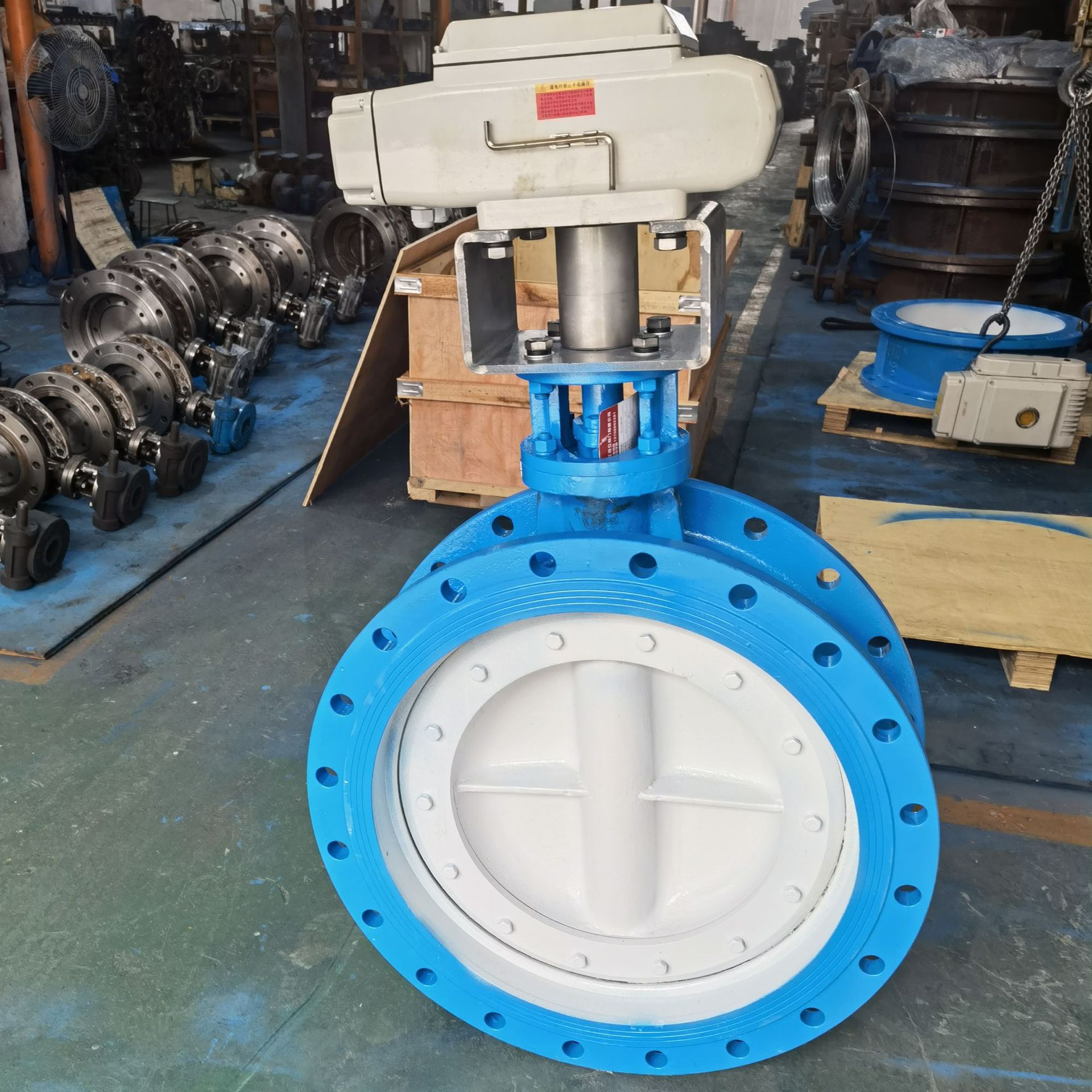 【厂家直销】软密封电动法兰式蝶阀D942X-10全系列高品质保证