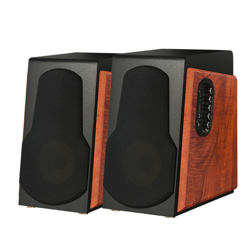 6.5インチハイエンド発焼友有源2.0hifi本棚スピーカーbluetoothコンピュータテレビリビングルーム木製オーディオ|undefined