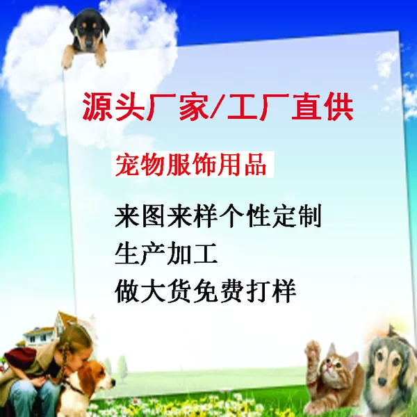 Production and Processing of Pet Clothes, Custom-Made Pet Cotton Clothes, Dog Clothes, Drawings and Samples, Personalized Custom-Made Dog Cotton Clothes