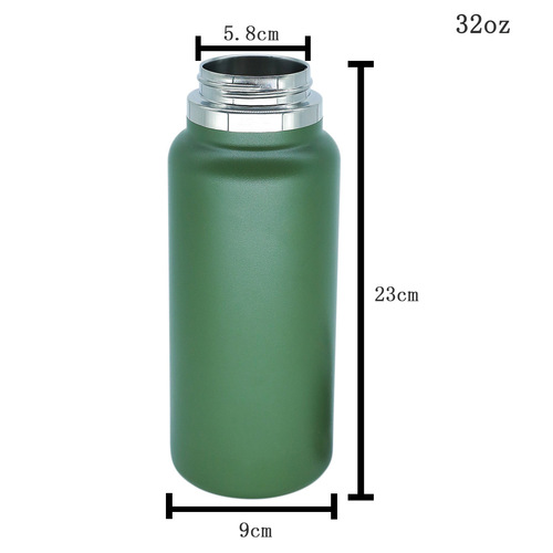 New Generation 32 Space Mug Double Layer Stainless Steel Insulated Cup Outdoor Sports Water Bottle Portable Space Mug Wholesale