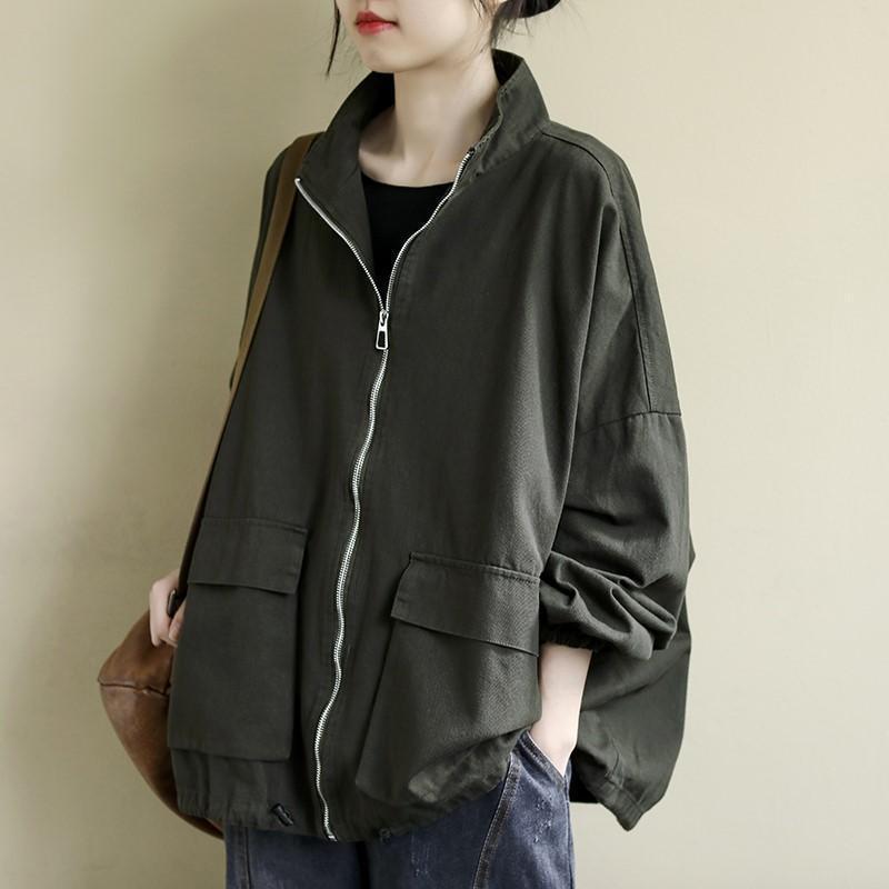 春秋の女性服の新型トレンチコートの女性潮ins秋冬の長袖の上着の女性のカジュアルなカーディガンの女性|undefined
