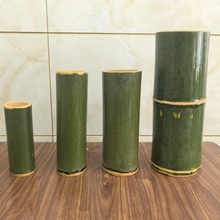 竹杯子酒杯子茶杯防摔杯子防烫杯家用喝水杯活竹酒竹筒酒杯子花盆