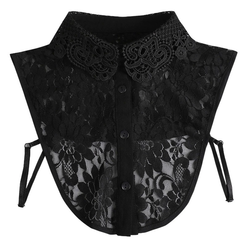 Женская рубашка с искусственным воротником, кружевная рубашка с искусственным воротником, воротник рубашки с украшением, новое возрастное кружево, трансграничный производитель, оптовая продажа