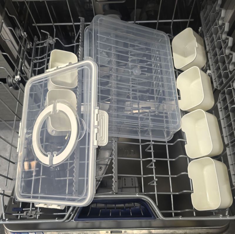 高温耐性 8 コンパートメントフルーツサラダ包装ポータブル密封調味料ボックス蓋付き食品保存食器洗い機対応|undefined