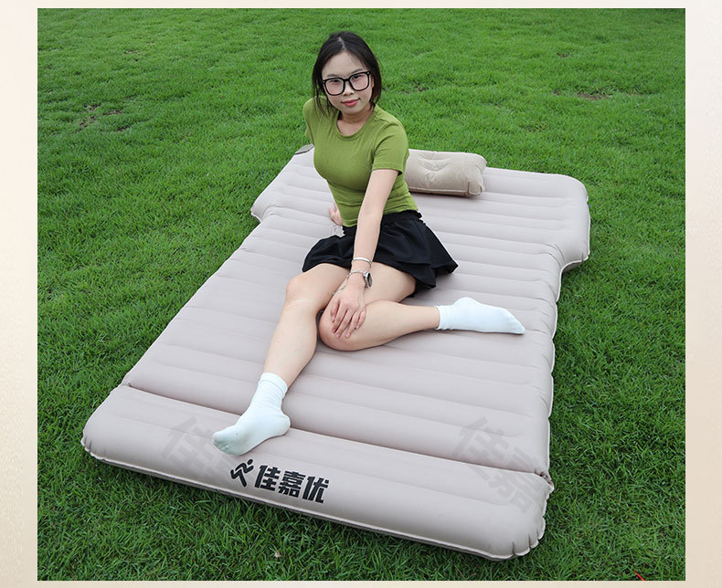 Car Inflatable Bed, Thickened Sleeping Pad, Travel Mattress, Vehicle Sleeping Essential, Car Suv Trunk Inflatable Mattress