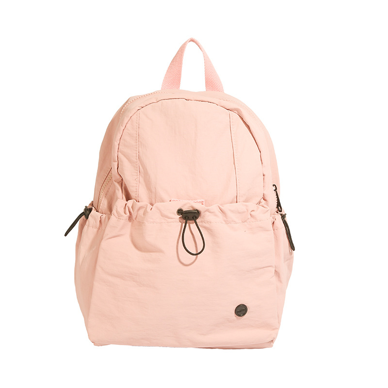 Mochila escolar de gran capacidad para estudiantes de primaria, color sólido simple, mochila casual ligera para niños y niñas 2025 nueva mochila para niños