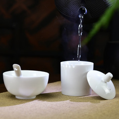 武夷岩茶テイスティング レビュー ボウル レビュー カップ 徳化白磁 会社イベント 開店ロゴ お土産 ギフト