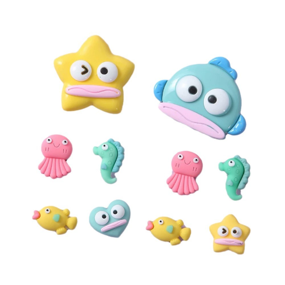 Cute removable cartoon slippers, brand accessory, footwear buckle, DIY
