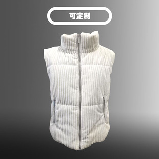 Cotton-padded jacket custom cotton-padded vest women cotton-padded jacket custom OEM foreign trade orders cotton-padded jacket Shandong cotton-padded jacket