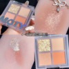 Eye shadow, new collection, four colors, no smudge, 4 colors, wholesale