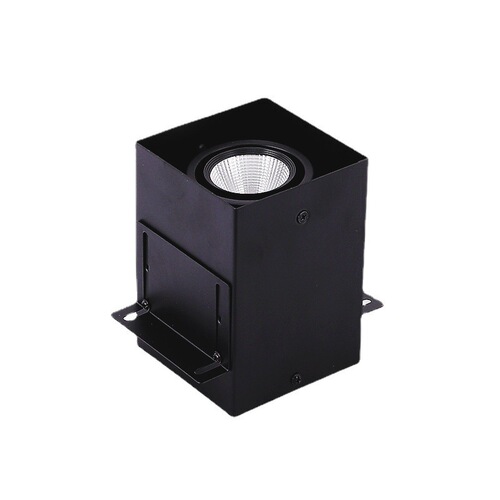 Aluminum square tube downlight housing, specialized grille for square tube pendant lights, two-headed/three-headed light shell, lens cover, lighting accessories