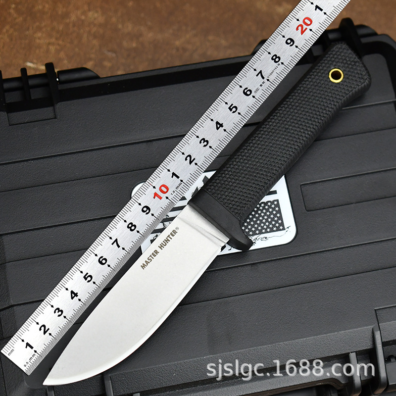 外贸热销一体CPM-3V钢TBR手柄户外直刀 野外露营防身随身便携小刀