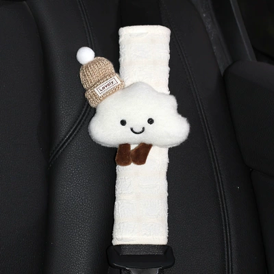 Anti-Wear Clothing, Suitable for All – Seat belt shoulder pad - cloud-hat-strap-puff-shoulder-pads