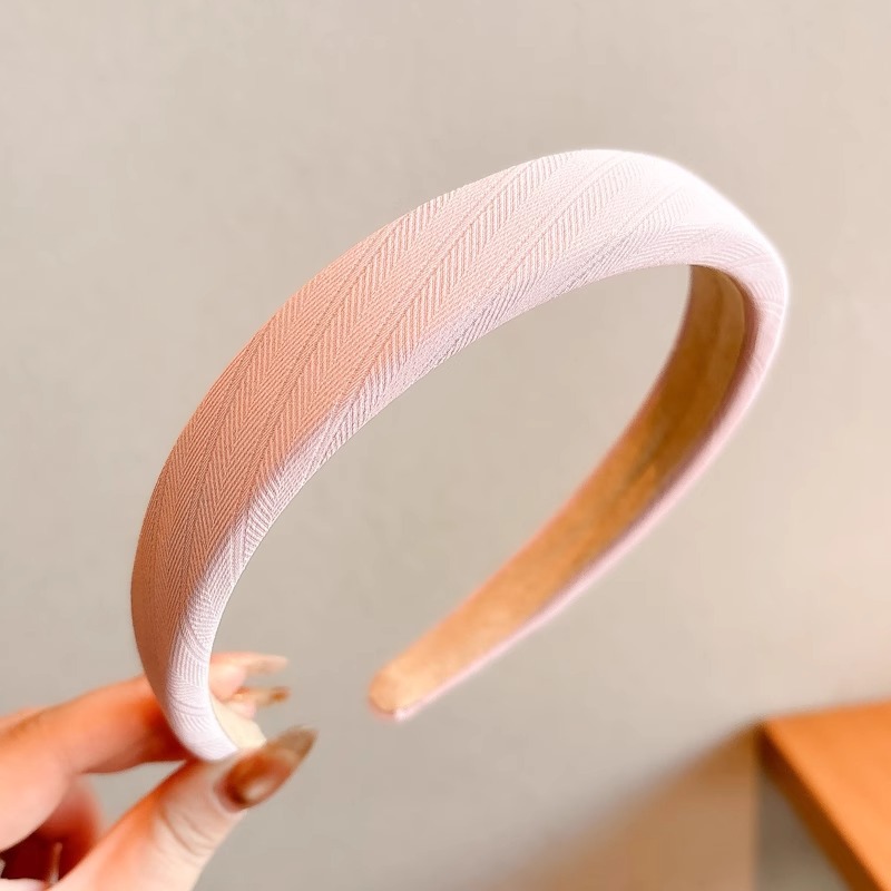 Dulce rosa, banda de cabello para mujeres, temperamento craneal alto, banda de cabello para lavar la cara, maquillaje, banda de cabello, tarjeta de cabello, sensación de alta calidad, nuevo tocado