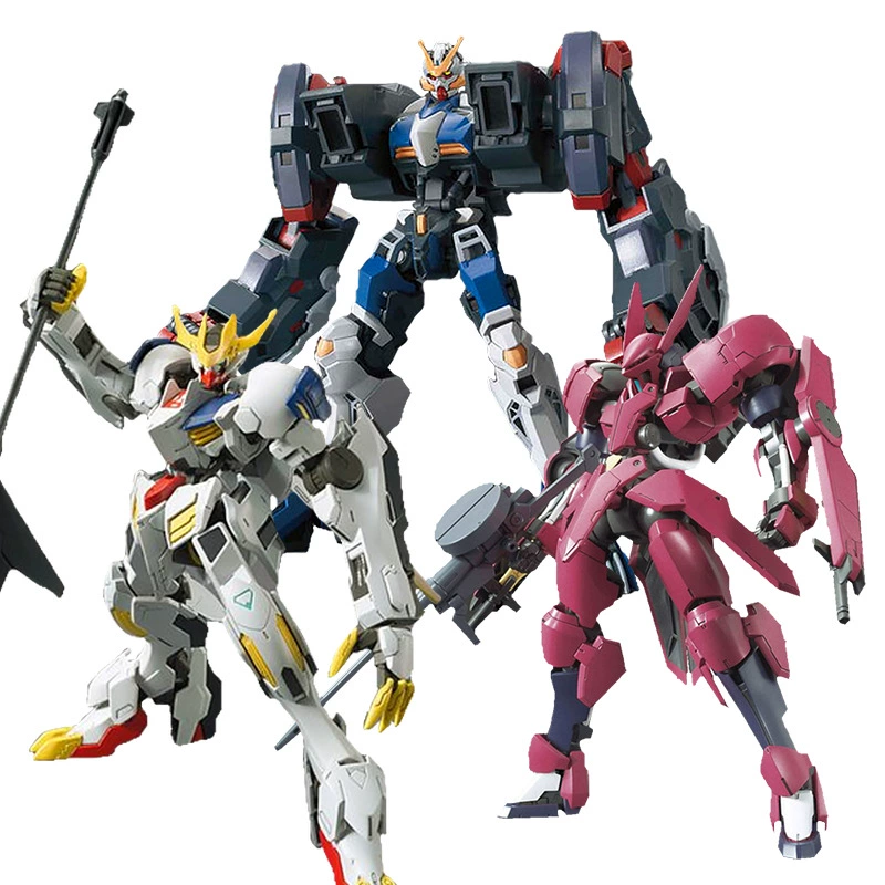 Собранная модель Bandai SDTVHGMGPG Iron-Blooded Orphan Barbatos Sirius Emperor Form Robot