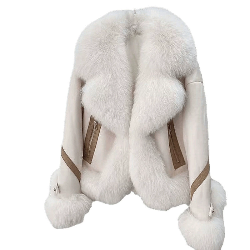 Short coat with down, winter down jacket