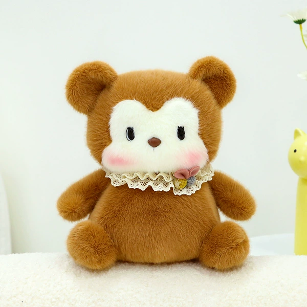 Milk puff table companion series-Brown Bear 23cm
