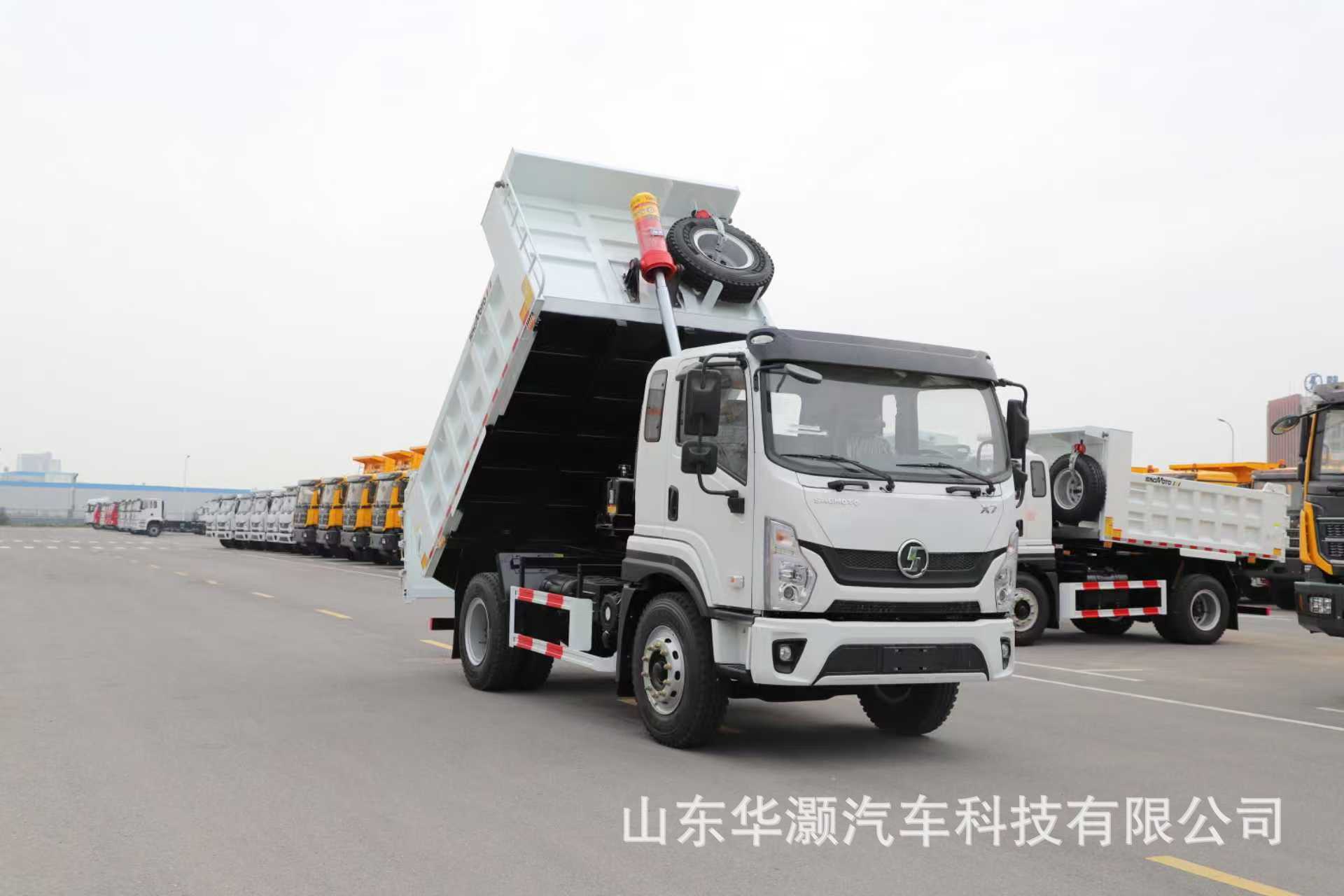 SHACMAN Cross-Border Version X9 Series 4x2 Medium-Duty Dump Truck, Construction Soil Tipper Truck, Supports Left and Right Steering