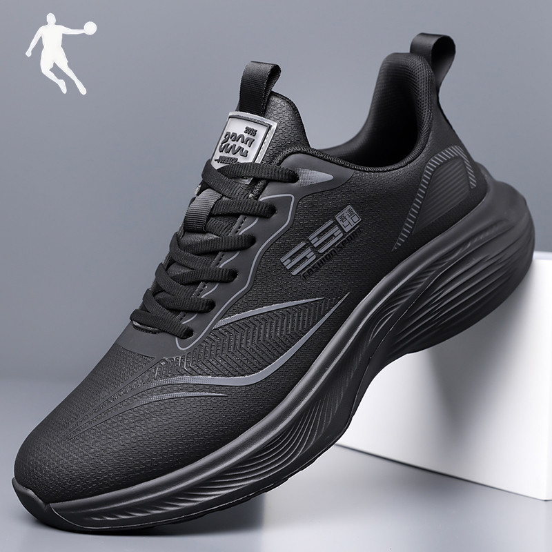 Jordan Summer Mesh Breathable Sports Shoes Men's Running Shoes Lightweight Soft Sole Shock-Absorbing Casual Black Dad Running Shoes Jordan Summer Mesh Breathable Sports Shoes Men's Running Shoes Lightweight Soft Sole Shock-Absorbing Casual Black Dad Running Shoes