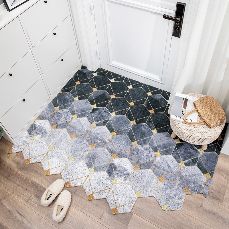 Light luxury hexagonal bang shop