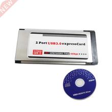 Full Speed Express Card expresscard USB .0 2 Port Adapter跨