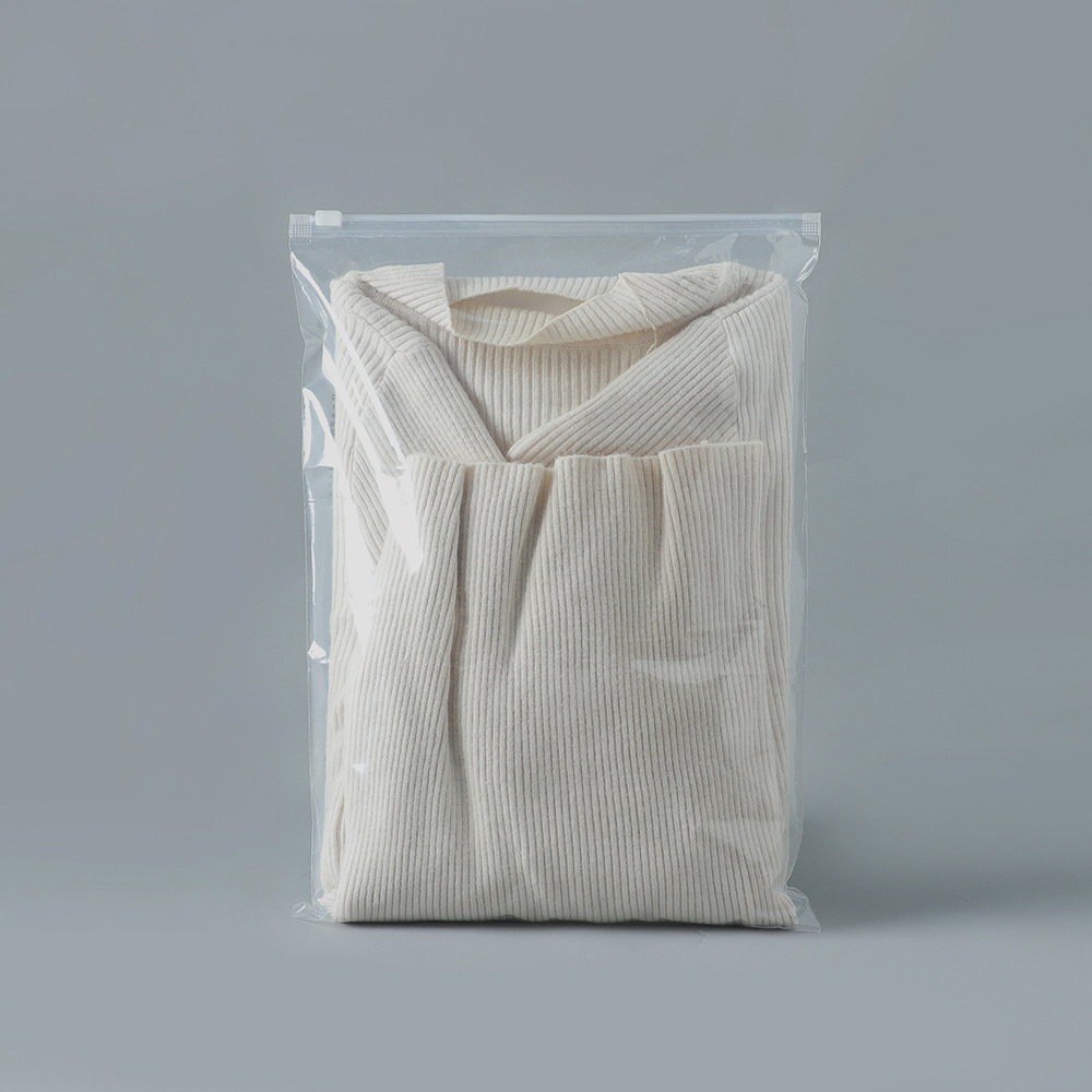 Doble cara transparente 12 hilos-en blanco sin impresión; 17*25cm(50 pcs/paquete);PE