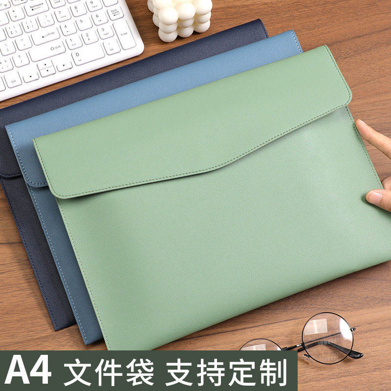 厚手の革のファイルバッグをカスタマイズして、ロゴa 4のファイルバッグを印刷できます。|undefined