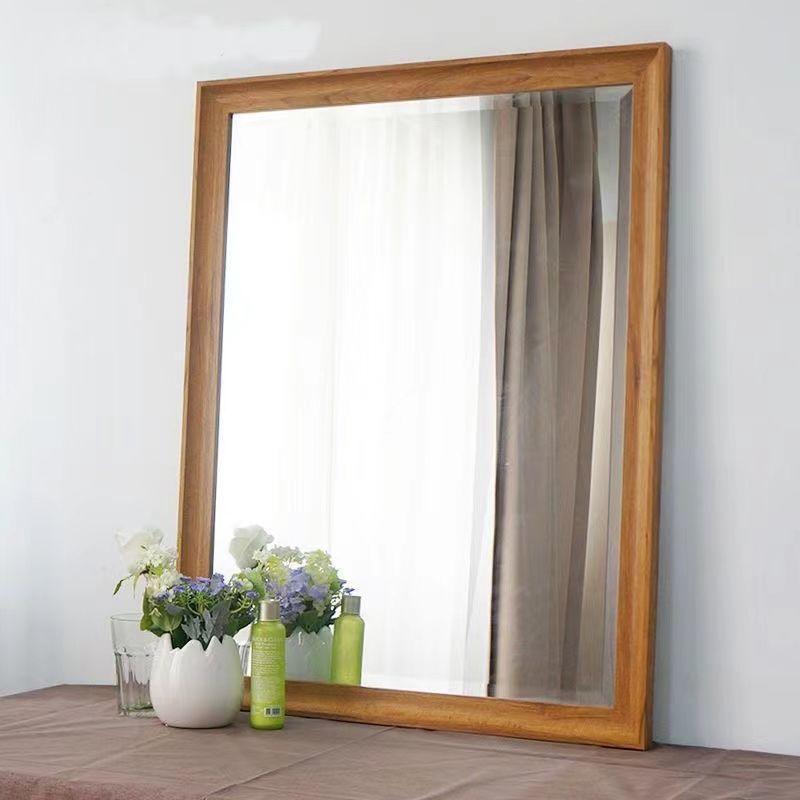 Mirror Bathroom Toilet Mirror Wall Hanging Bathroom Mirror Makeup Mirror American Wash Mirror Anti-Fog and Explosion-Proof Mirror