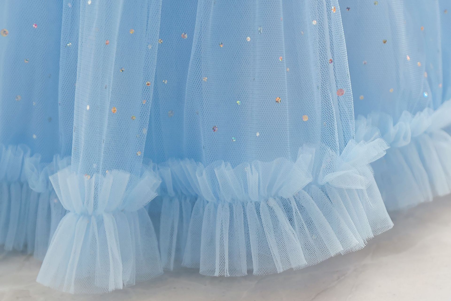 Blumenkind Kleid Kind Prinzessin Kleid Pompadour Kleid Mädchen ein Jahr alt Kind Rock Klammer_voghion.com