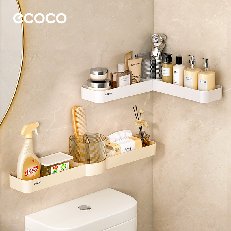 Punch-free Toilet Bathroom Storage Rack Wall-mounted Toilet Toilet Washstand Wall Storage Rack