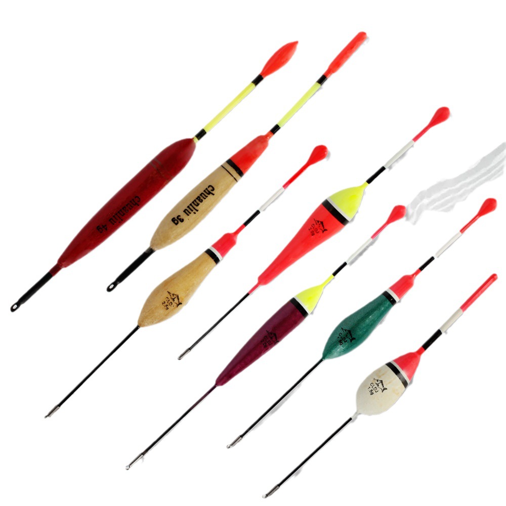 FISHKING flotador 10 peces flotador de pesca de roca balsa abeto tiro largo pesca en el mar llamativo venta al por mayor transfronteriza