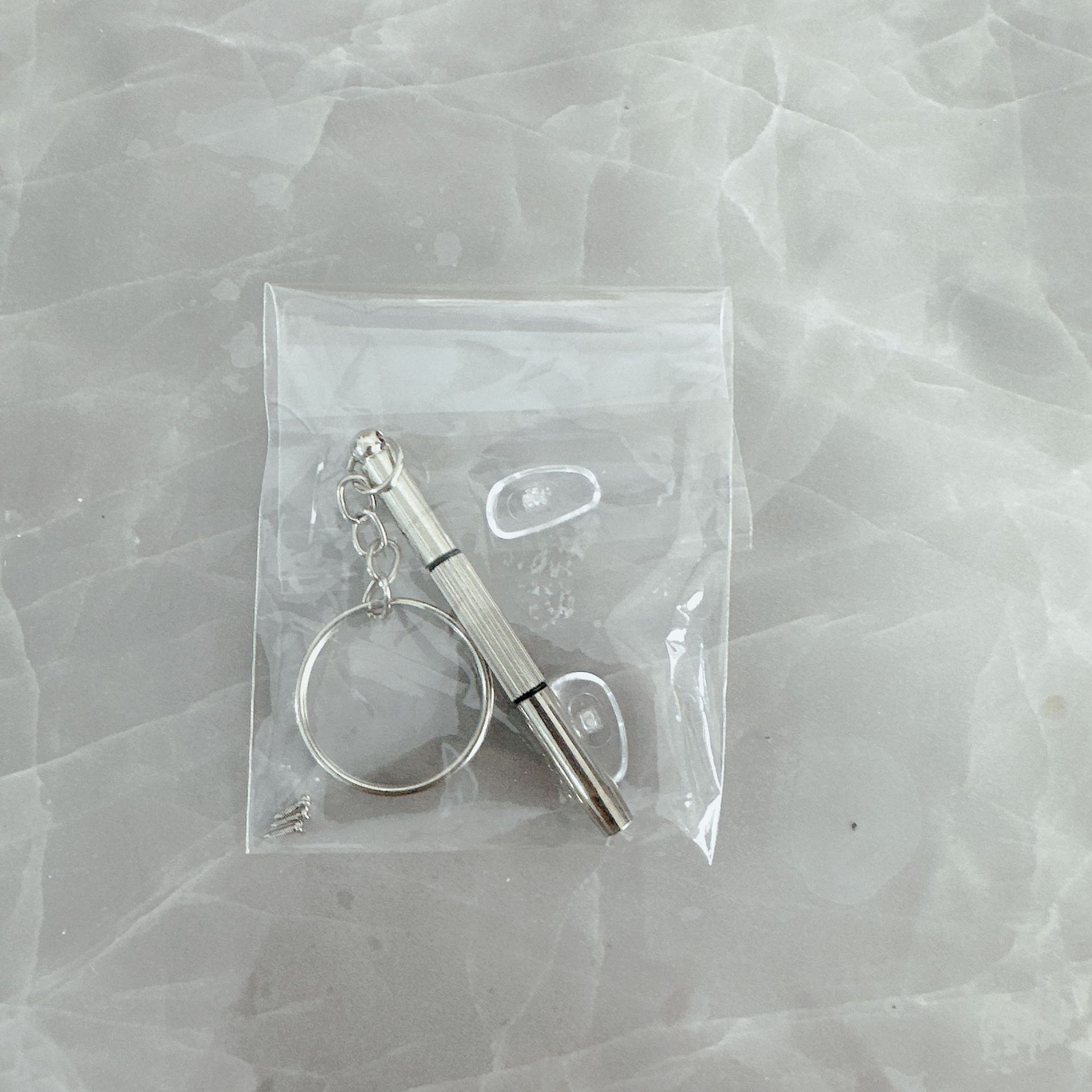 Gafas cubierta antideslizante gancho para la oreja accesorios fijos de la pierna destornillador gafas de tela caja de silicona soporte anti-gota almohadilla para la nariz bolsa de primavera