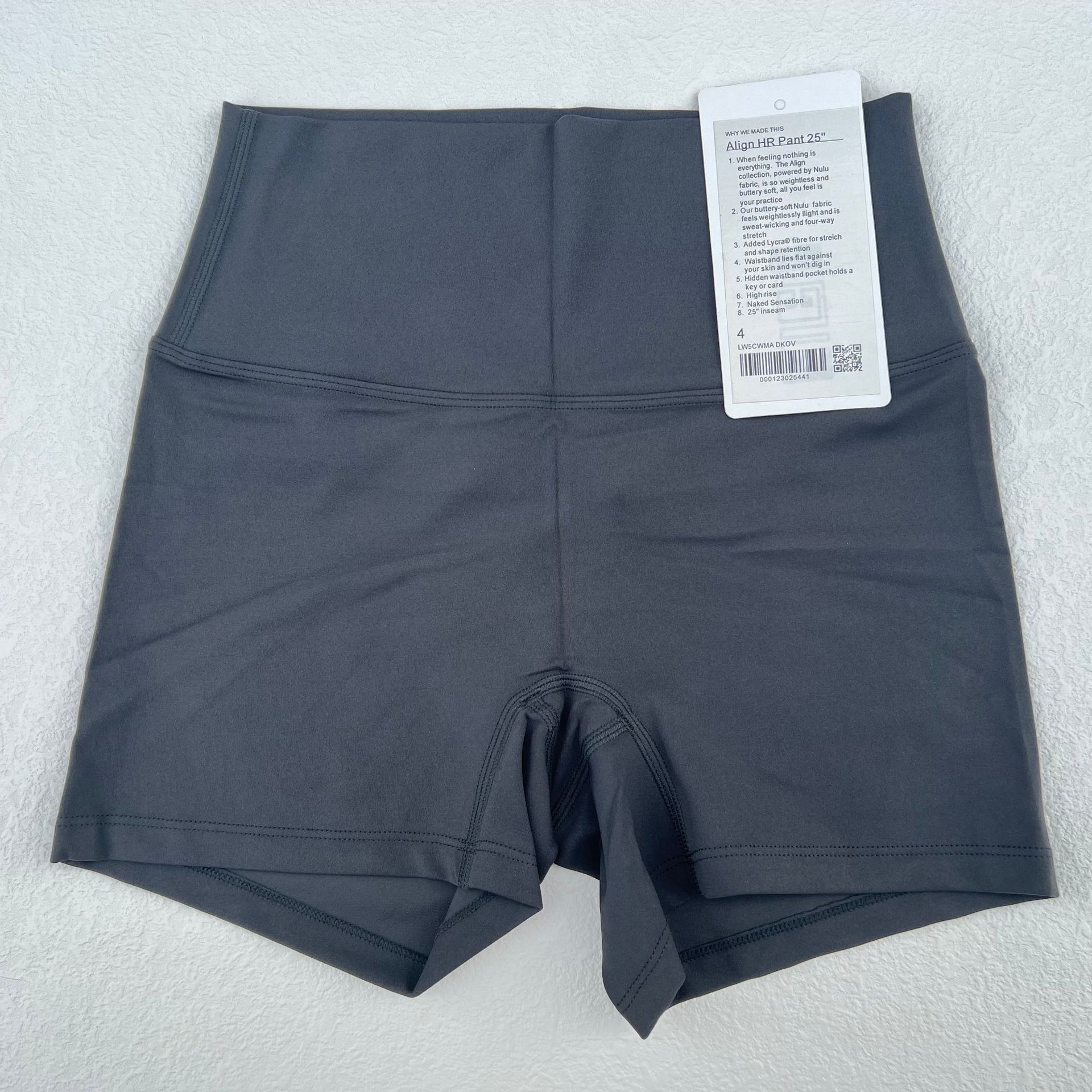 Pantalones cortos de yoga de cadera de melocotón de cintura alta sexy de verano para mujer lulu