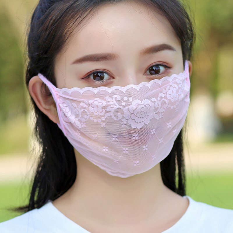 Mask Women's Thin Sunscreen Ice Silk Mask Summer Breathable Lace Goddess Sunshade Spring and Autumn Veil Fashion Face Protection Soft Mask Women's Thin Sunscreen Ice Silk Mask Summer Breathable Lace Goddess Sunshade Spring and Autumn Veil Fashion Face Protection Soft