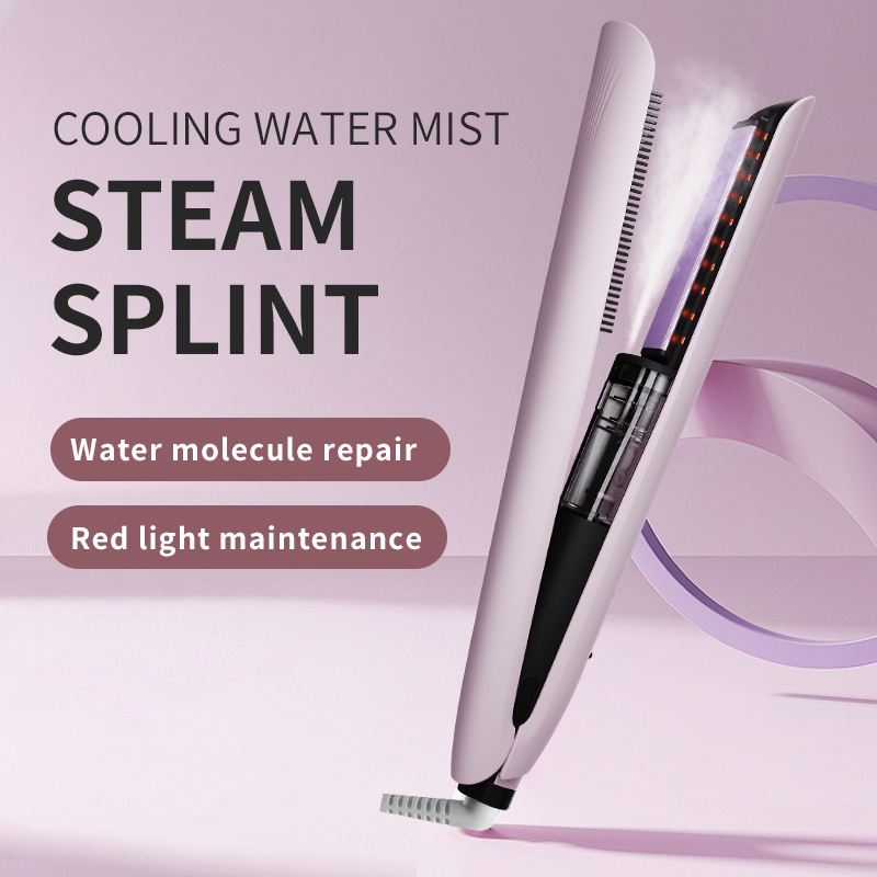 Cross-Border Spray Hair Straightening Comb, Source Factory Direct Steam Straightener Comb, All-In-One Straightening Iron, Oem/Odm Custom Wholesale Cross-Border Spray Hair Straightening Comb, Source Factory Direct Steam Straightener Comb, All-In-One Straightening Iron, Oem/Odm Custom Wholesale