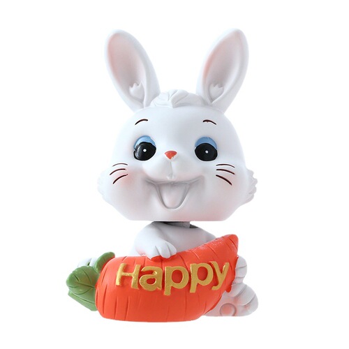 New cute rabbit doll living room home TV cabinet wine cabinet decoration crafts resin ornaments creative gifts