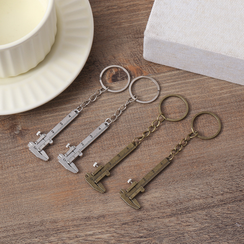 Mini caliper accessory, compact pendant measuring tool, portable household small caliper for jade, jewelry, and cultural items