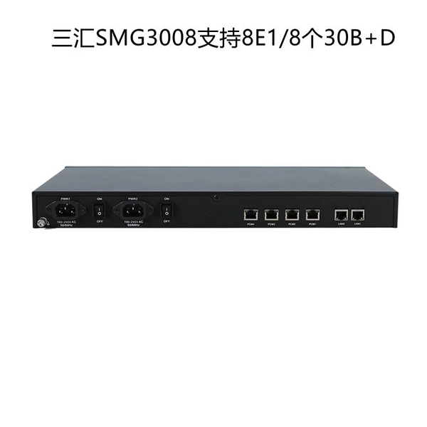 SMG3008 supports 8E1