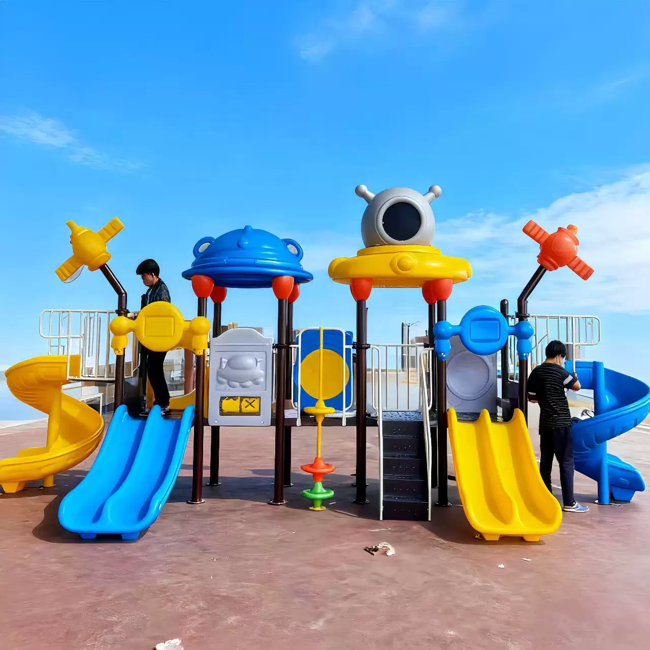 户外大型秋千组合儿童滑梯幼儿园室外滑滑梯小区公园游乐设备设施